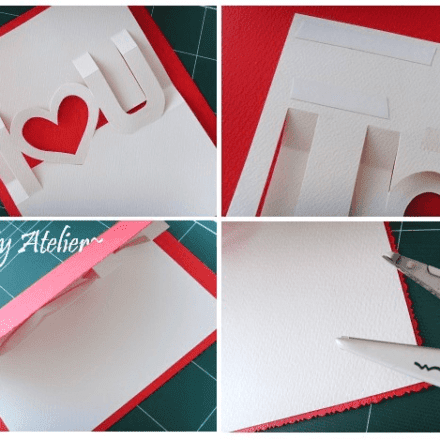 Pop Up Card Tutorial - Valentines Day - Paper Kawaii