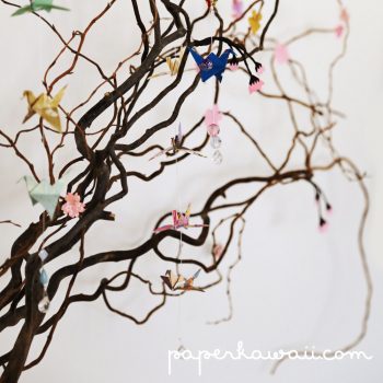 How To - Origami Cherry Blossom Tree - Paper Kawaii