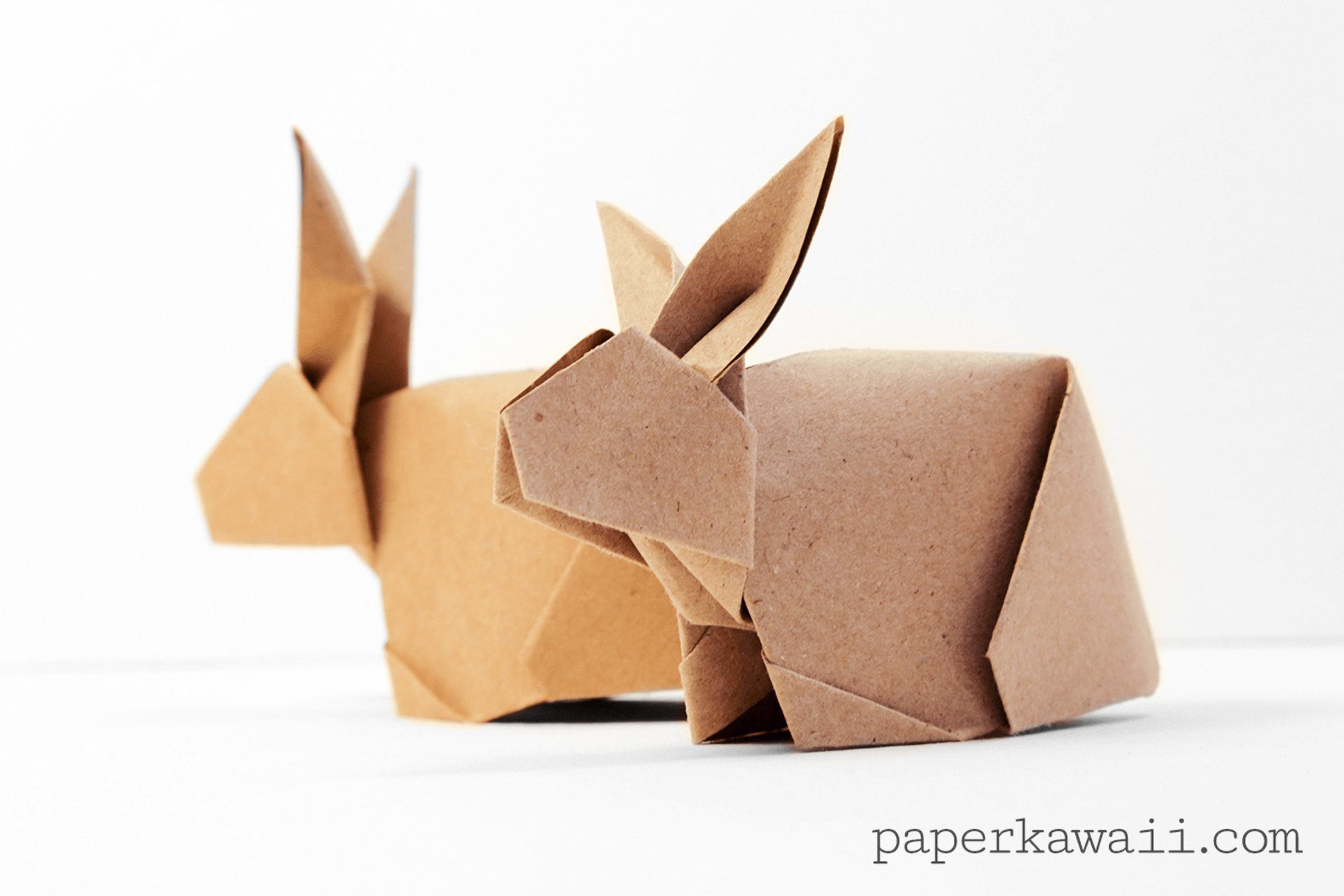 Origami Bunny Rabbit Tutorial Paper Kawaii 04