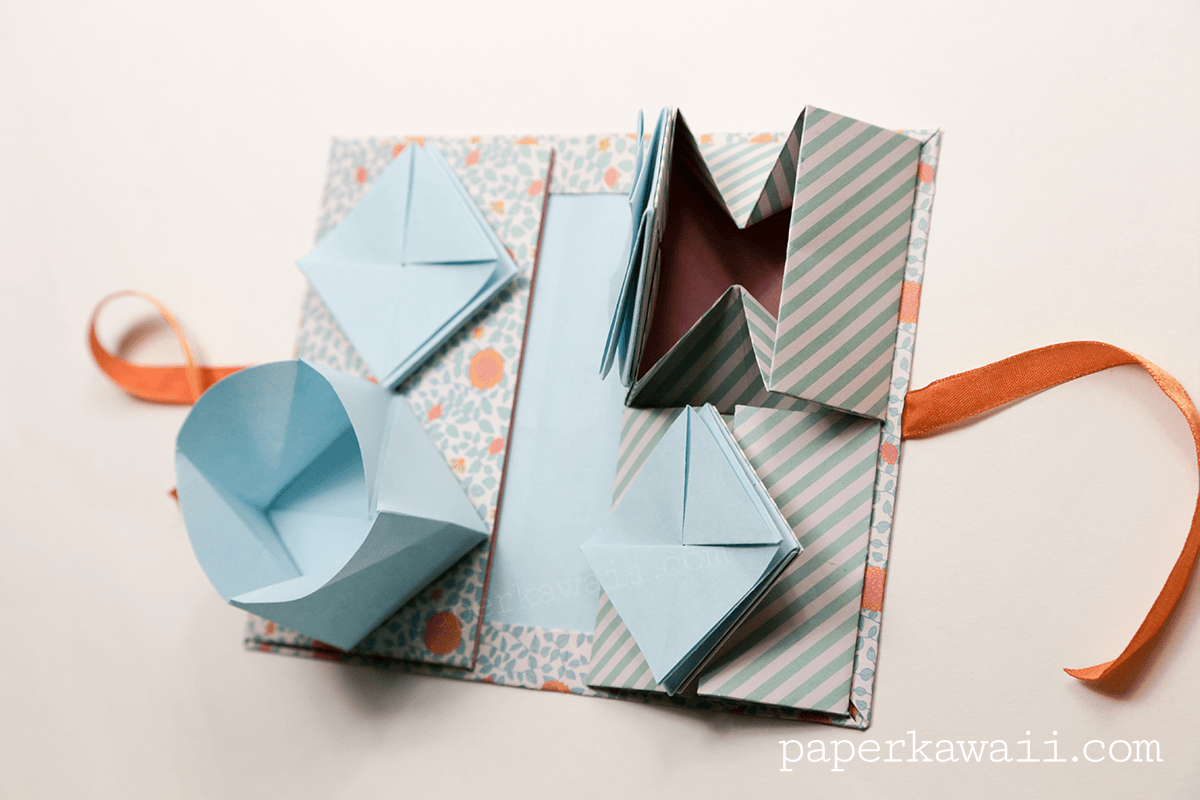 Origami Chinese Thread Book Tutorial Paper Kawaii 08