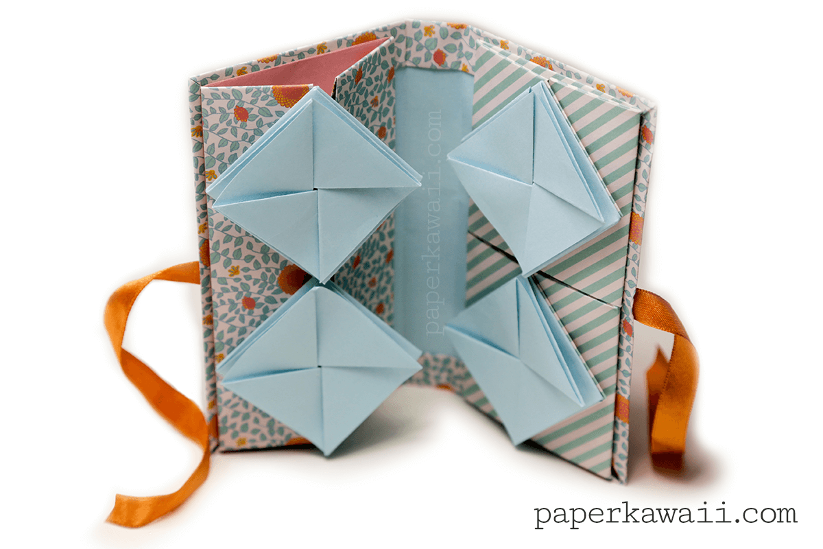 Origami Chinese Thread Book Tutorial Paper Kawaii 13