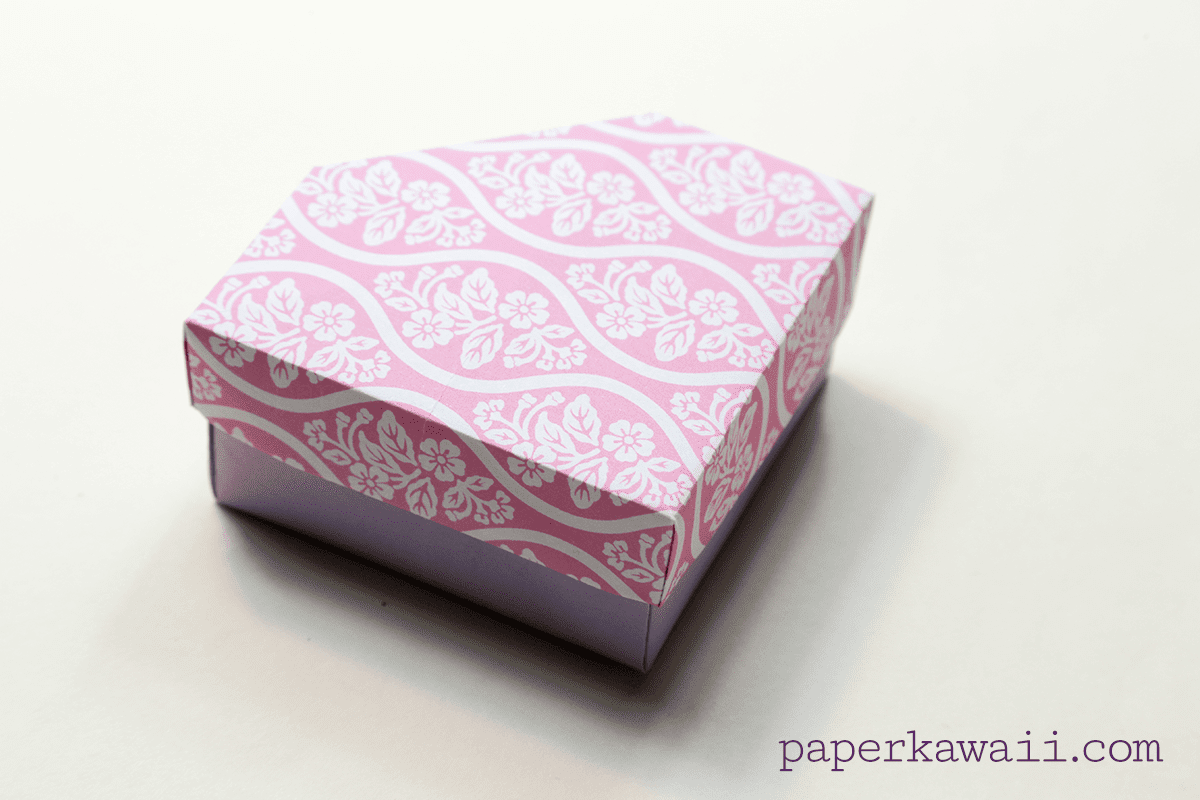 Origami Gem Box Paper Kawaii 03