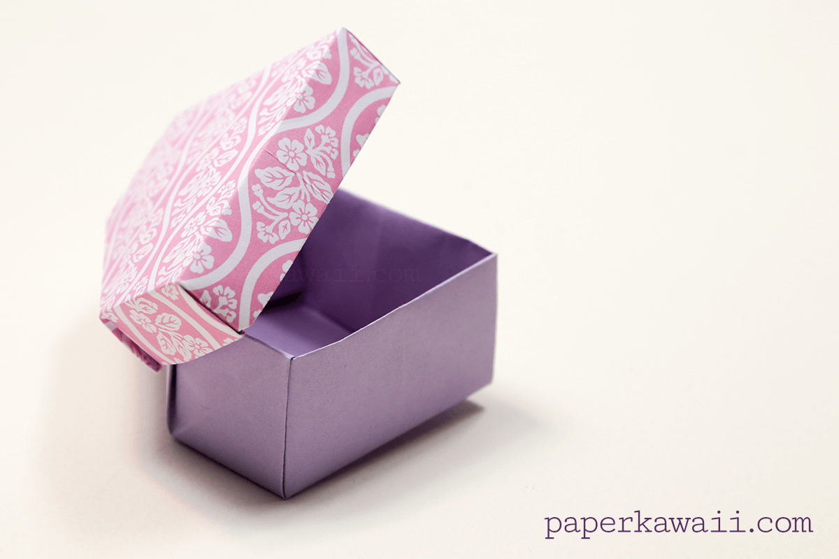 Origami Gem Box Paper Kawaii 06