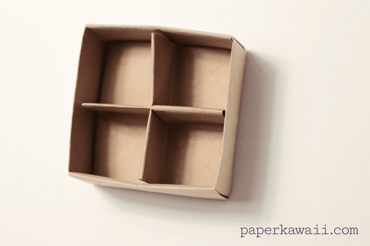 Origami Masu Box Divider Tutorial Paper Kawaii 06