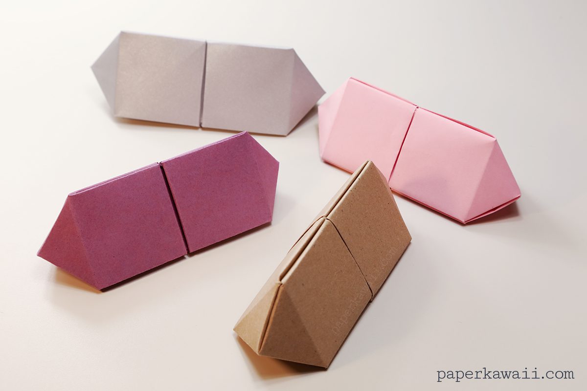 Origami Long Gem Box 06