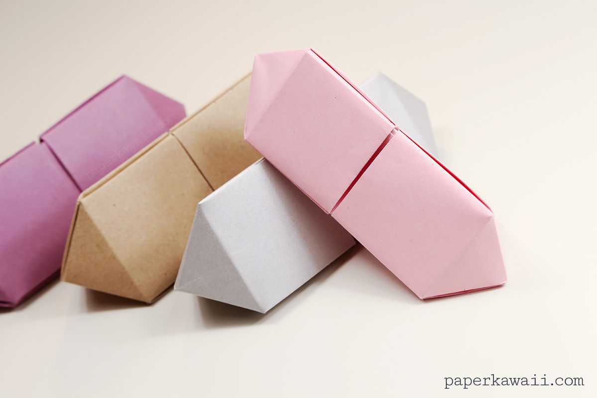 Origami Long Gem Box 07