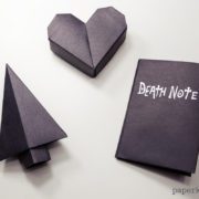 Spooky Origami Models Paper Kawaii 180x180