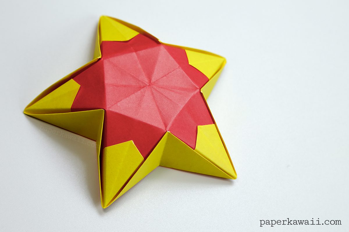 Origami Star Dish Instructions 02