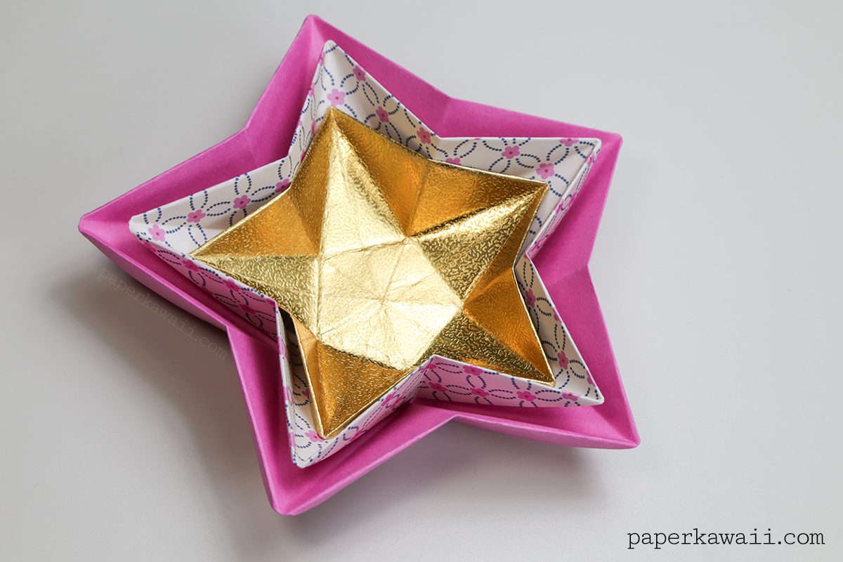 Origami Star Dish Instructions 03