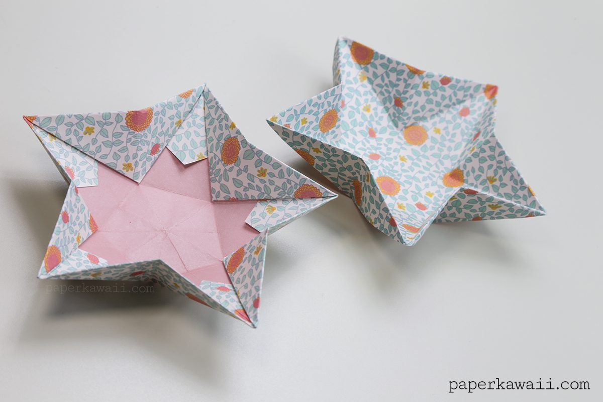 Origami Star Dish Instructions 05