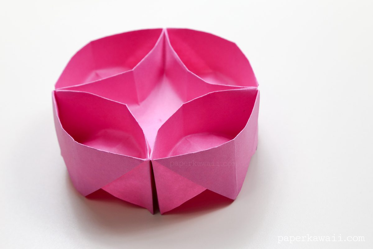 origami lazy susan instructions #origami #lazysusan #instructions #diy #crafts
