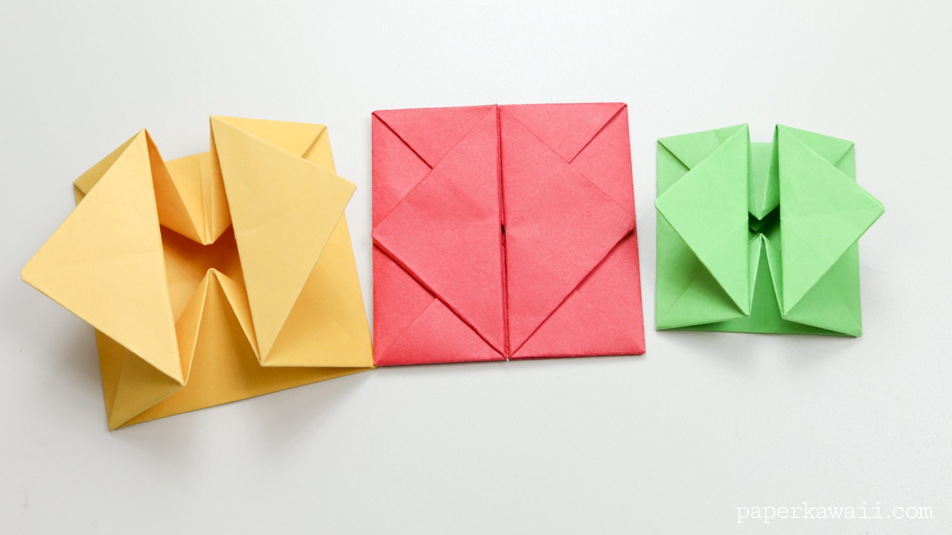 Origami Envelope Box Instructions  Paper Kawaii