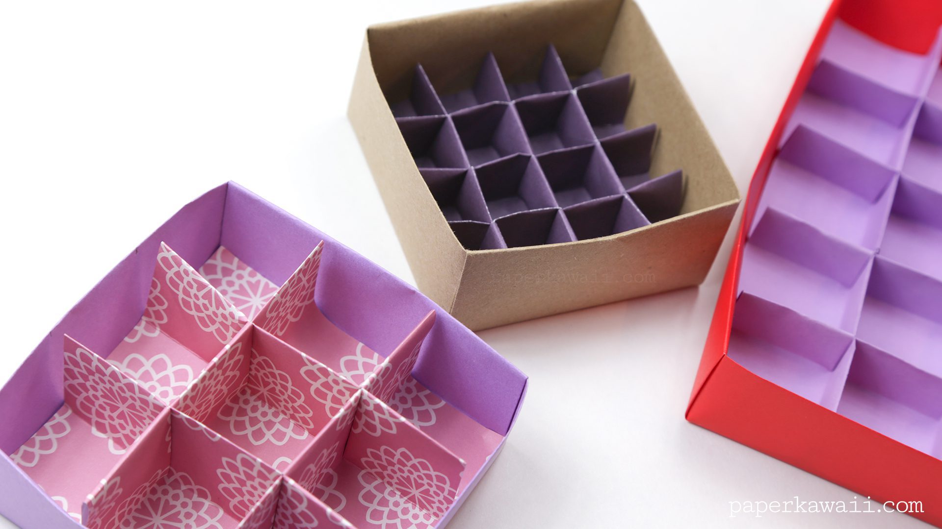 Origami Box Dividers