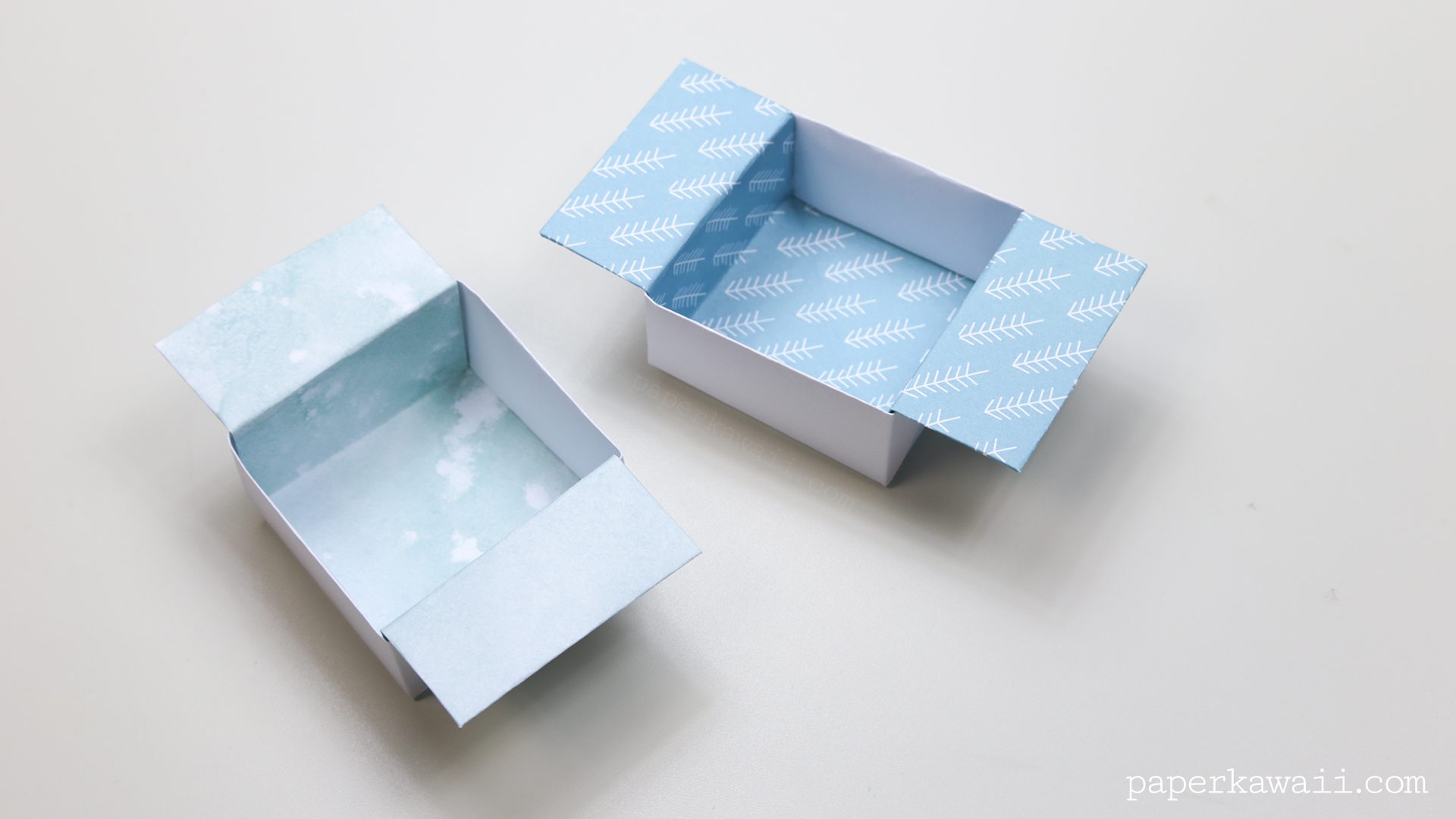 Origami Open Box Instructions