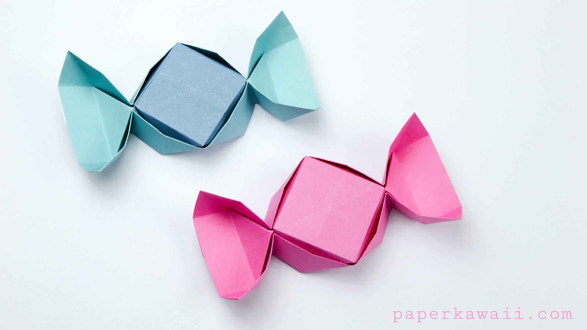 Easy Origami Candy Box Instructions