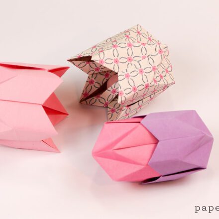Origami Crown Egg Box 06