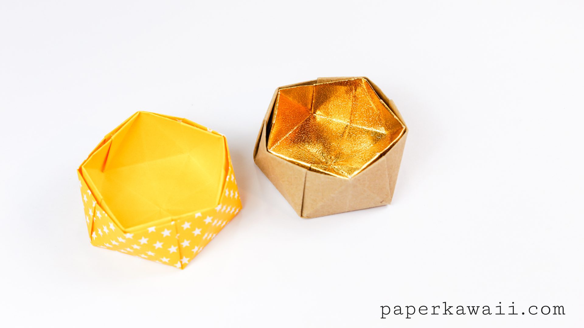 Geometric Origami Pot Instructions