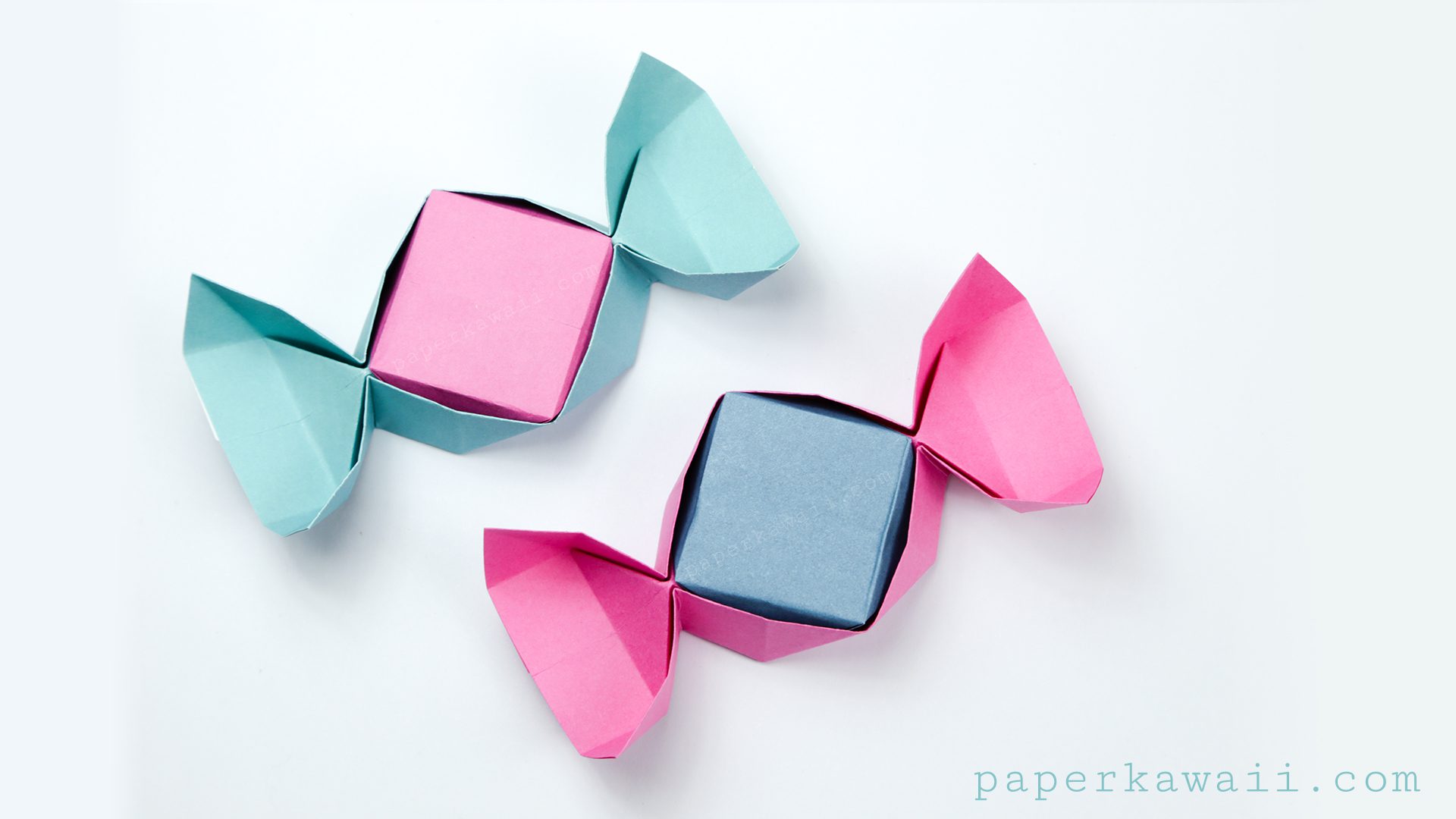 pink-and-blue-origami-candy-boxes