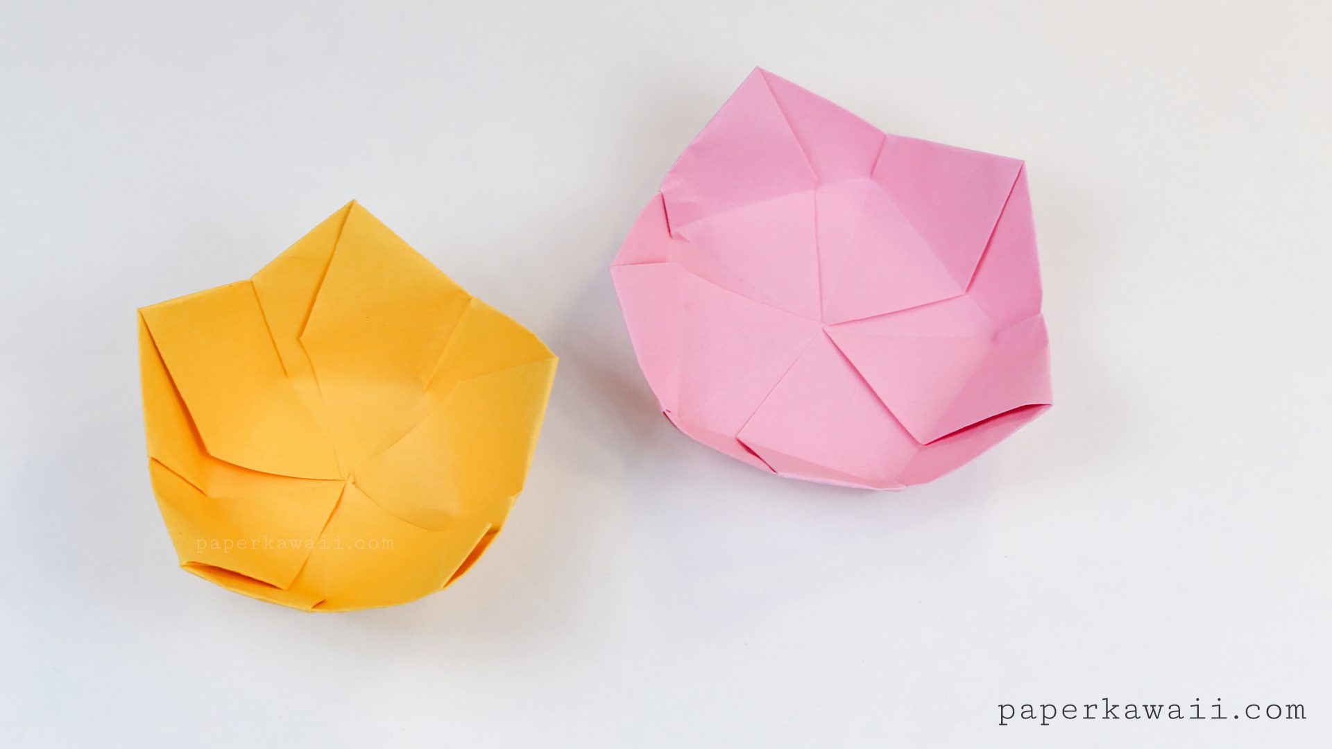 Origami Flower Bowl 02