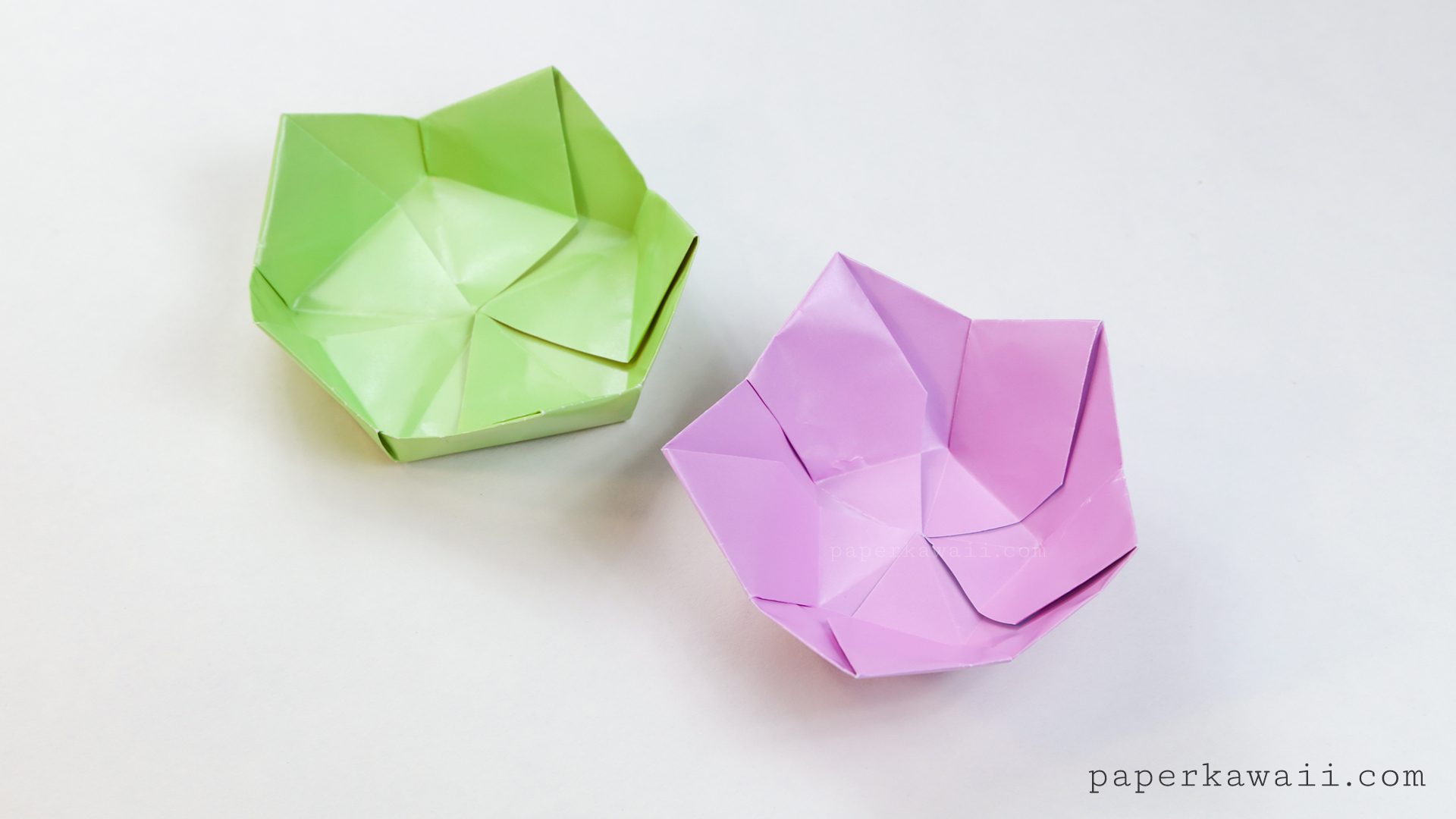 Origami Flower Bowl 03