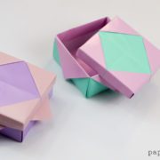 Origami Frame Lid Tutorial 01