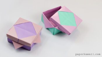 Origami Frame Lid Tutorial 01