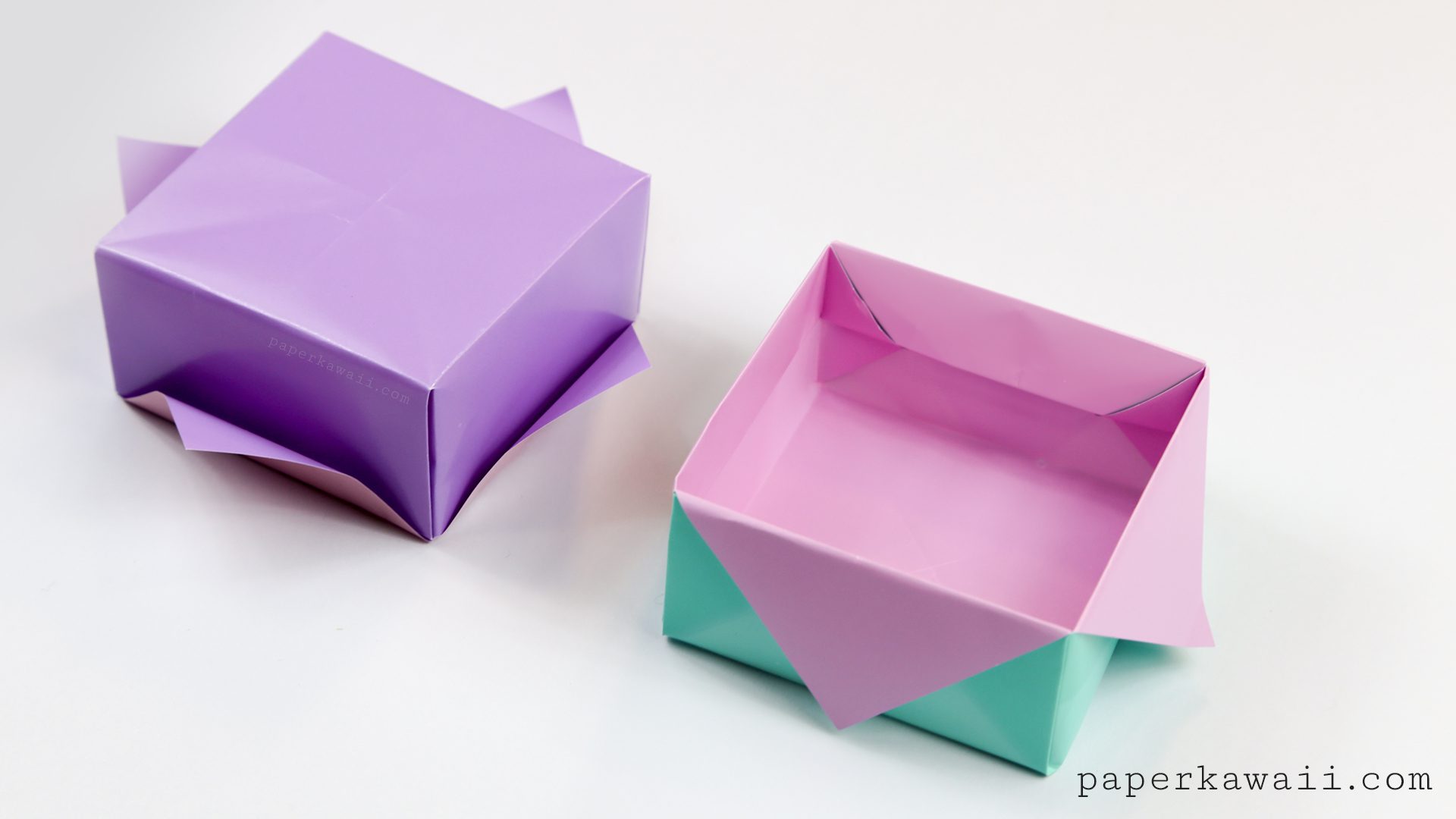 Origami Masu Box Star Variation 01