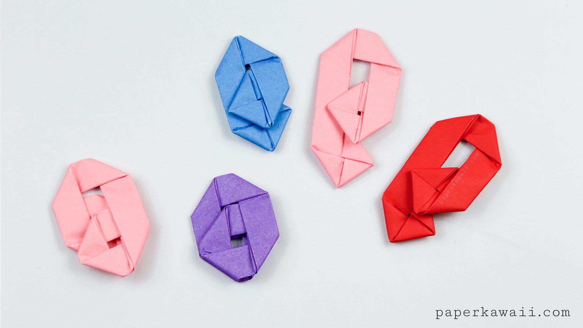 Origami Paperclip Tutorial - Paper Kawaii