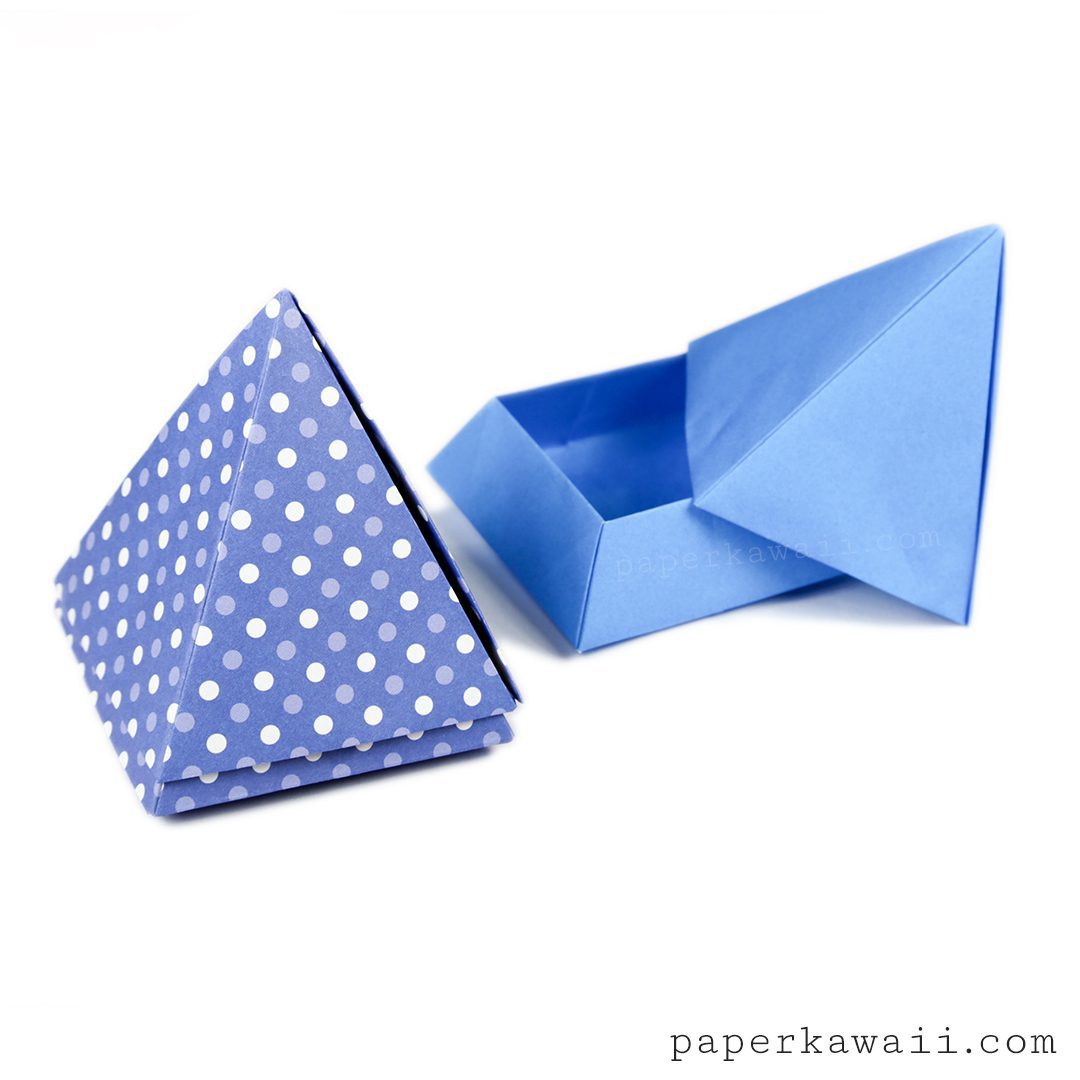Origami Pyramid Box Tutorial