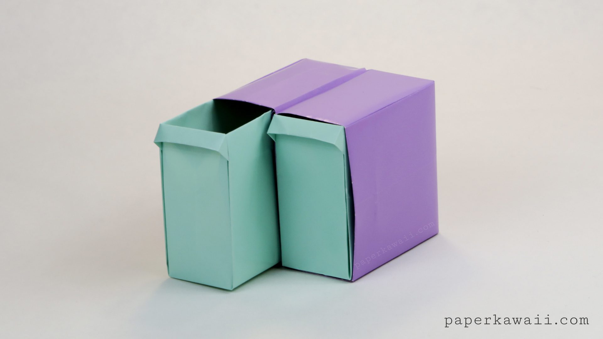 Tall Origami Pull Out Drawers Tutorial 02