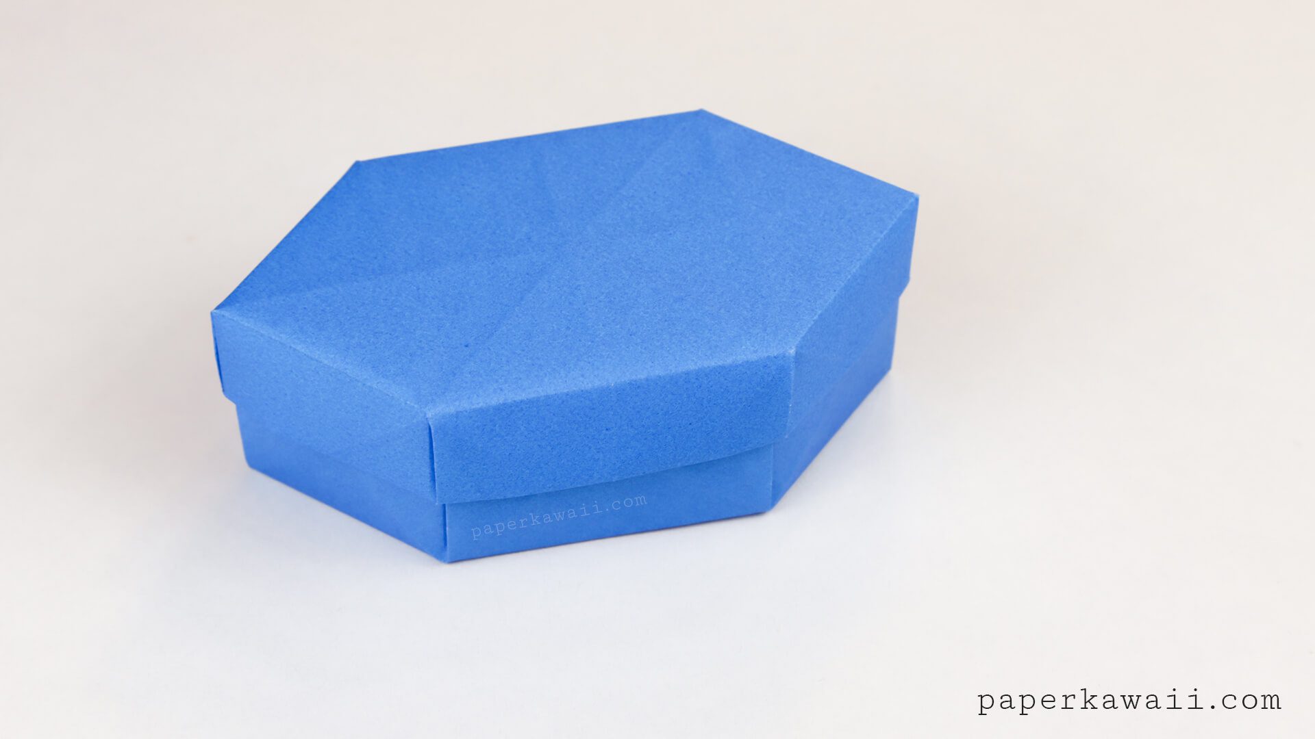 Origami Long Gem Gift Box Tutorial 