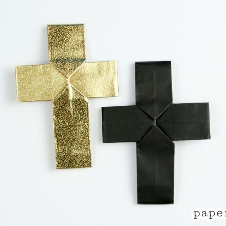 How to Make an Origami Cross!