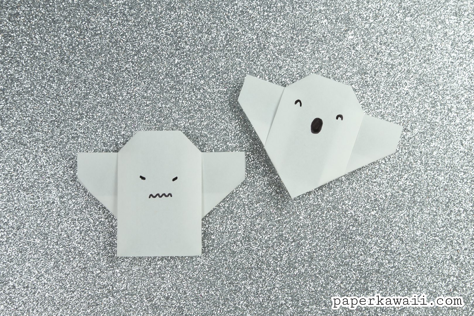 Easy Origami Ghost Tutorial