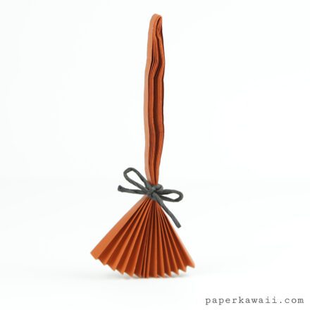 Easy Origami Broomstick Tutorial For Halloween!