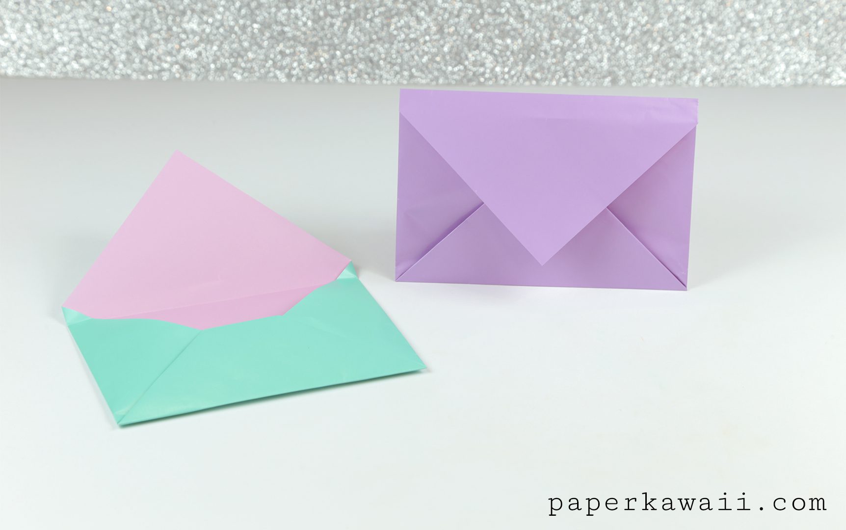 Origami Envelope Tutorial Paper Kawaii 01
