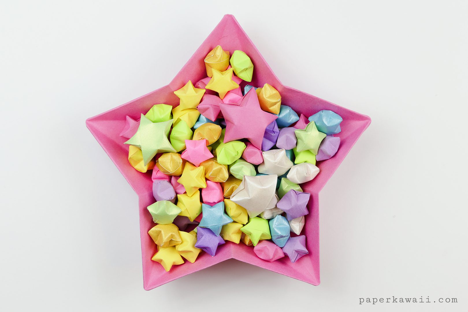 Origami Twinkle Star Tutorial - Puffy Stars - Paper Kawaii