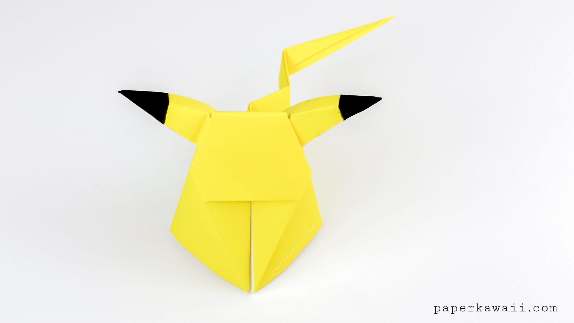 Origami Pikachu Tutorial Paper Kawaii 02 1