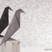 Origami Traditional Crow 01 180x180