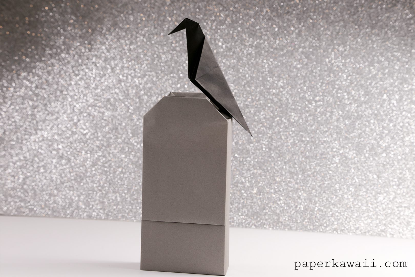 Easy Origami Crow Tutorial