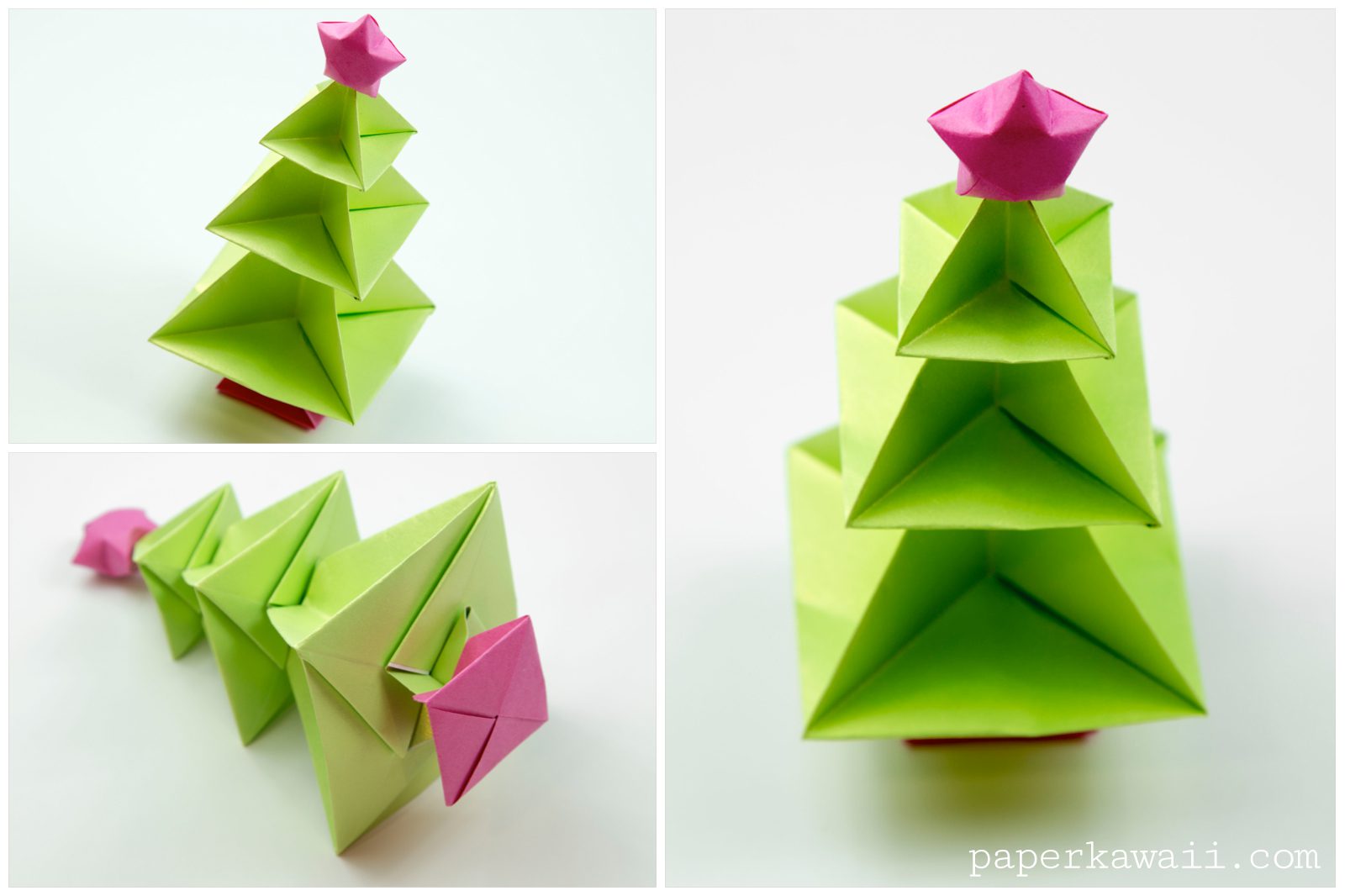 Origami Christmas Tree Tutorial