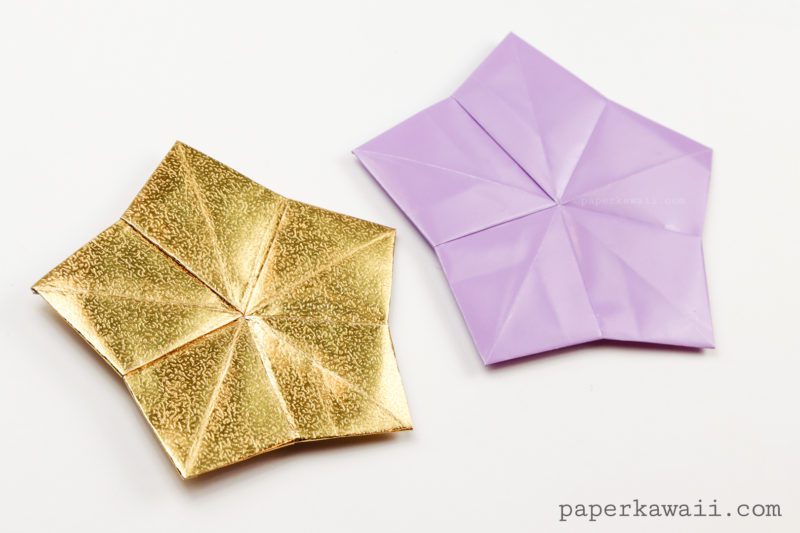 5 Point Origami Star Coaster / Tato Tutorial