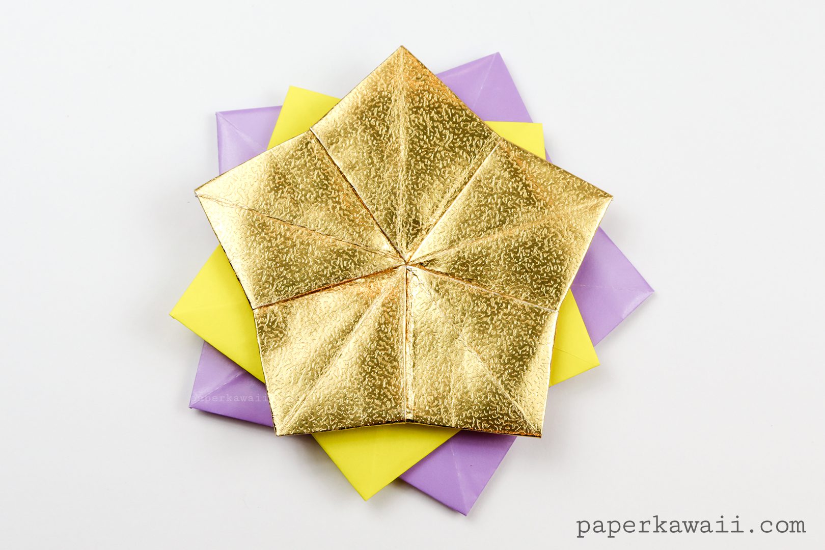 5 Point Origami Star Coaster / Tato Tutorial