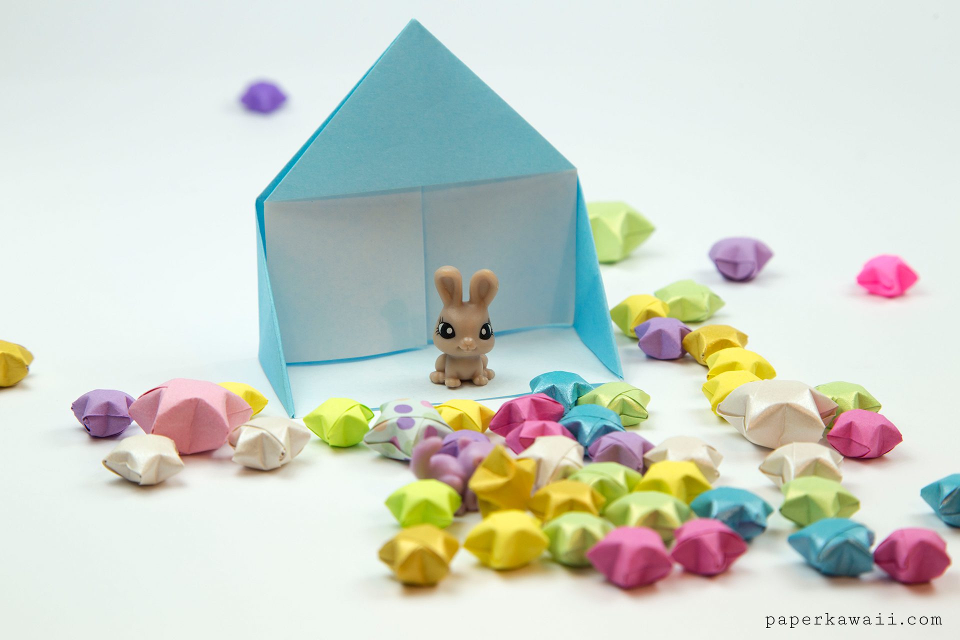 Easy Origami Dollhouse Tutorial - DIY Paper House!