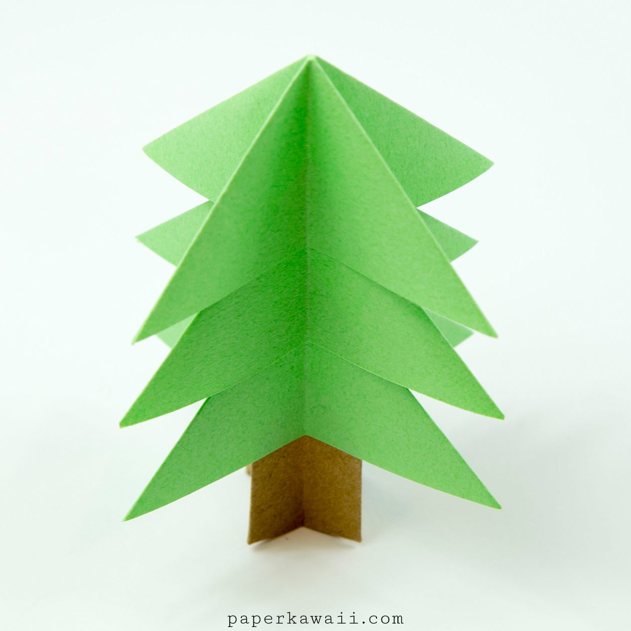 Easy Origami Christmas Tree Tutorial!