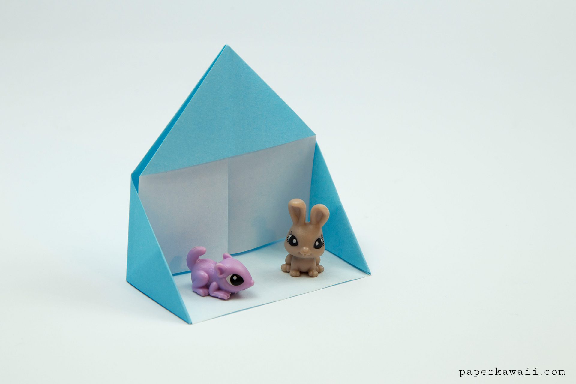 Easy Origami Dollhouse Tutorial - DIY Paper House!