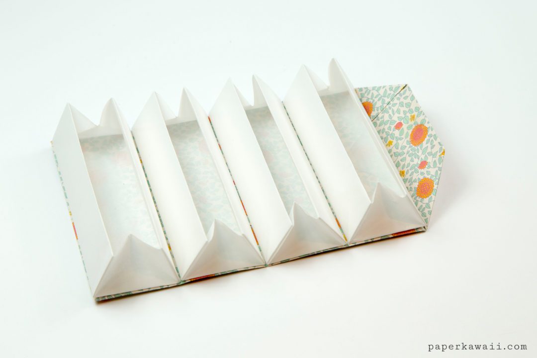 Origami Accordion Box Tutorial - DIY Roll Up Box - Paper Kawaii