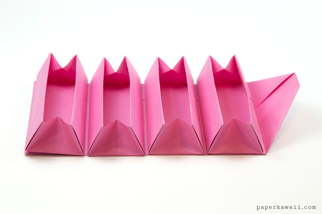 Origami Accordion Box Tutorial - DIY Roll Up Box - Paper Kawaii