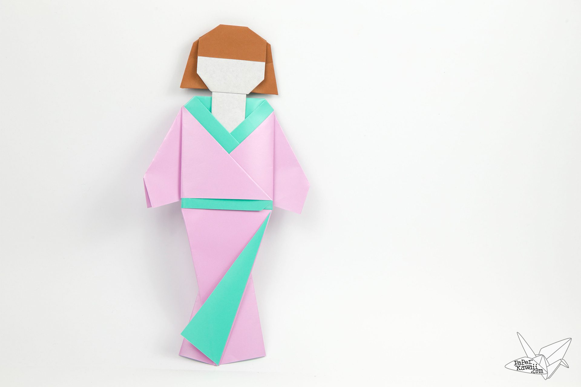 Origami Doll Tutorial - Paper Kawaii