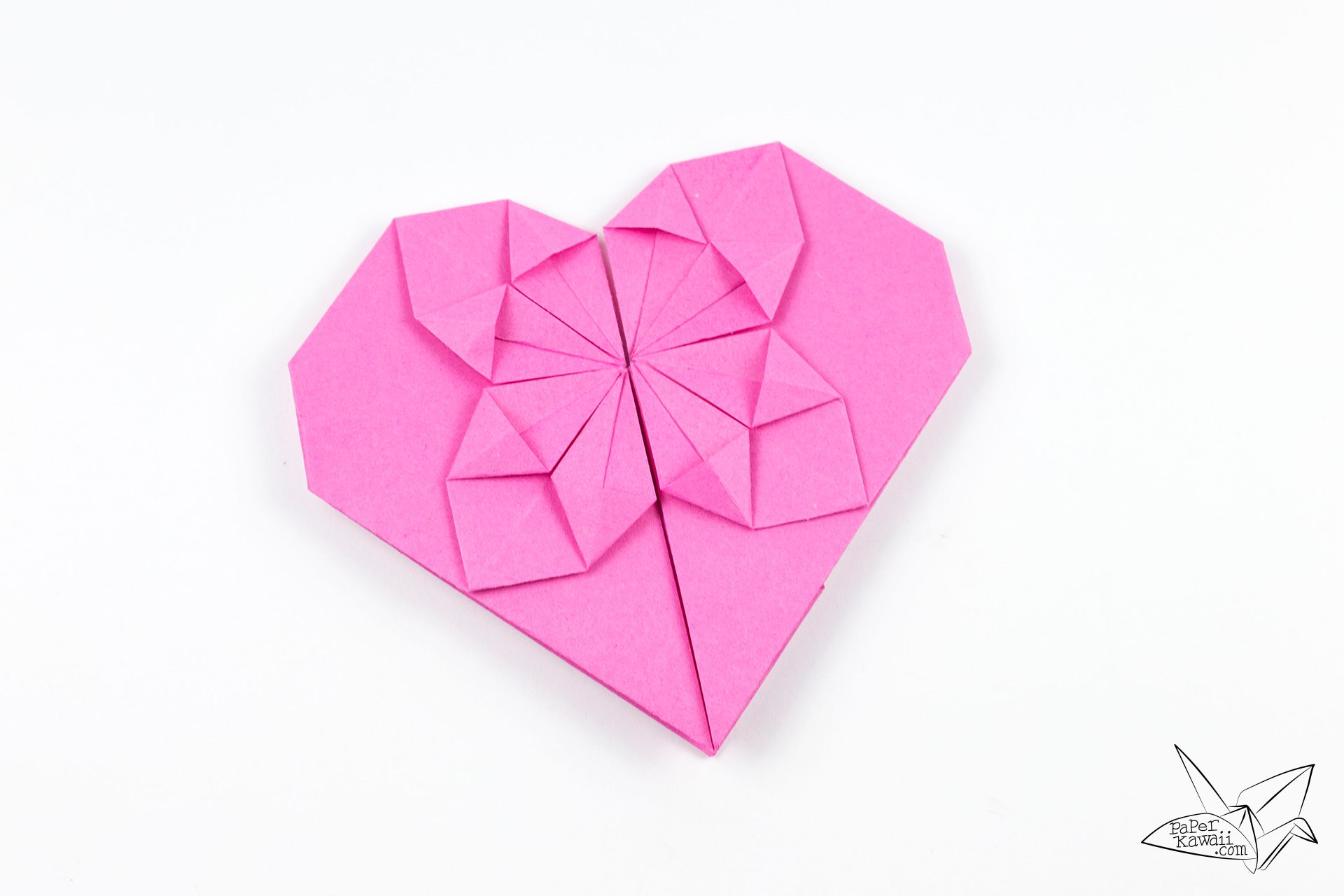 Money Origami Heart Tutorial for Valentine's Day