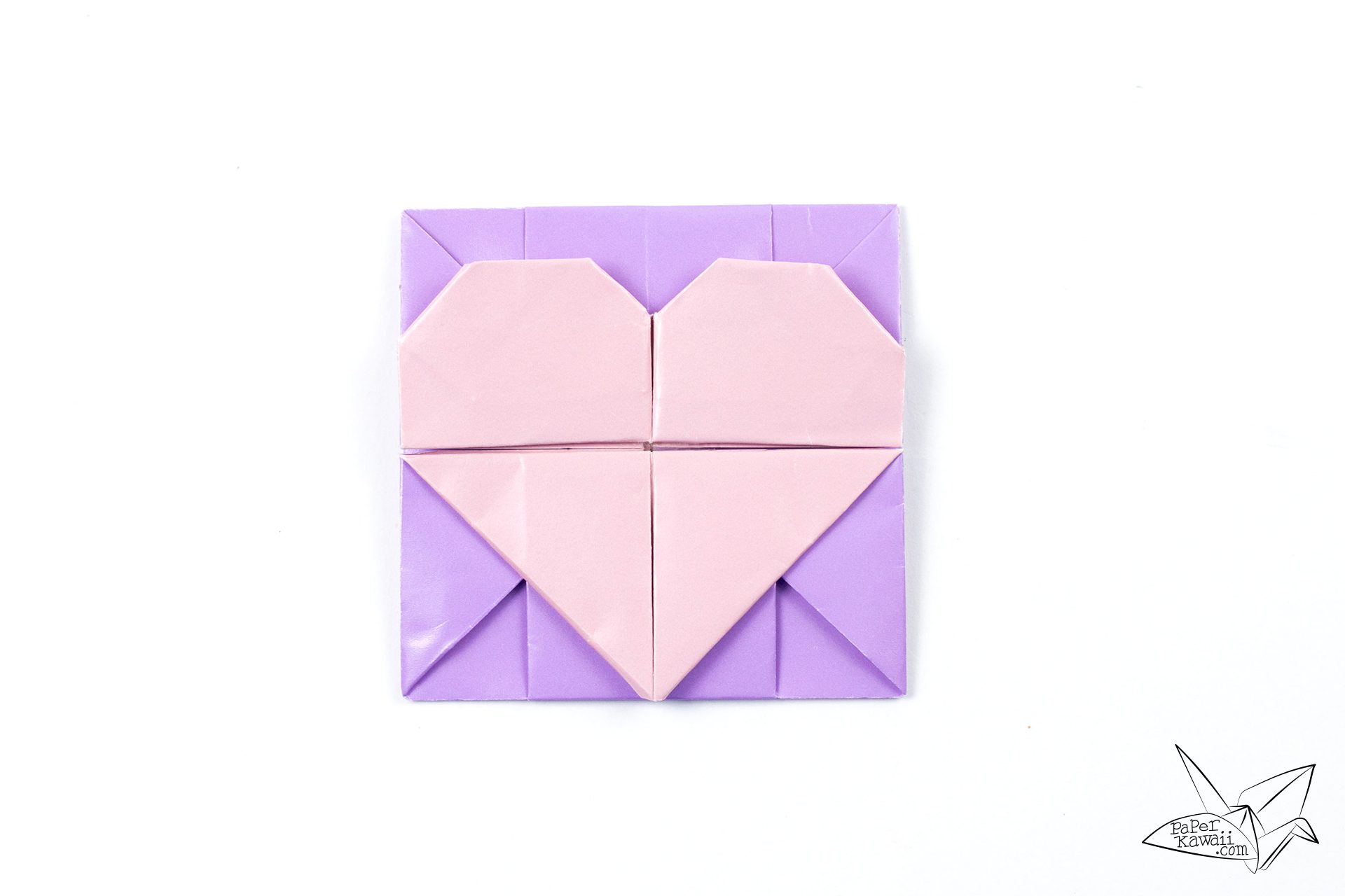 Origami Opening Heart Box / Envelope Tutorial